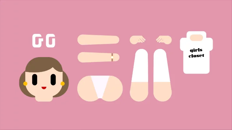 モーショングラフィックスPVの一場面